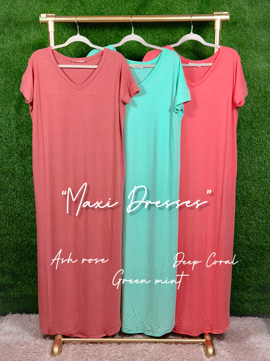 Maxi Dresses (3 Colors)